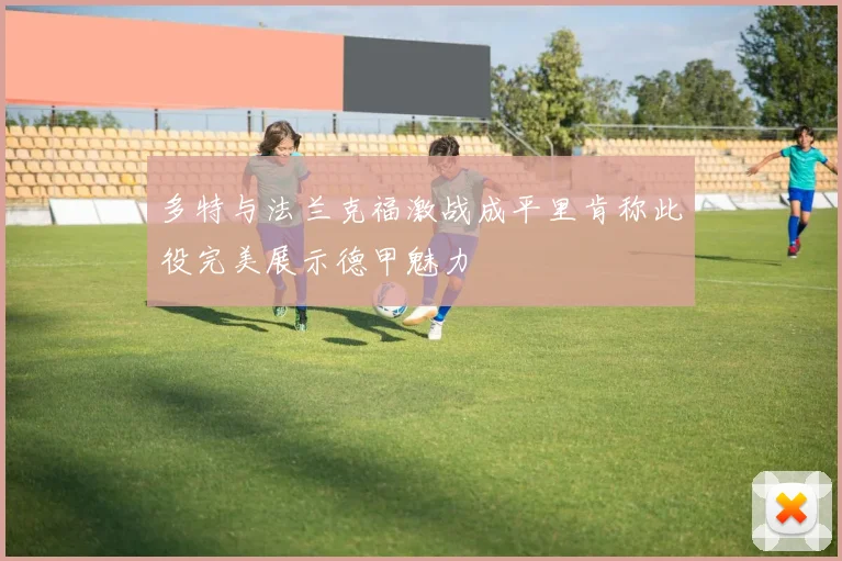 多特与法兰克福激战成平里肯称此役完美展示德甲魅力